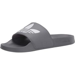 adidas Originals Men’s Adilette Lite Slide(Grey/White/Grey)