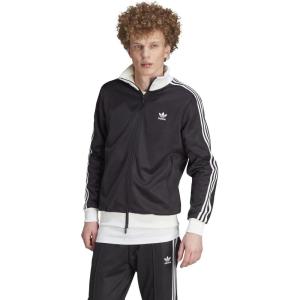 adidas Originals Men’s Beckenbauer Track Top(Black/White)