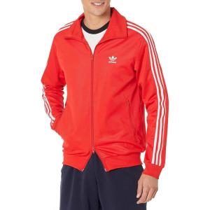 adidas Originals Men’s Beckenbauer Track Top(Vivid Red)