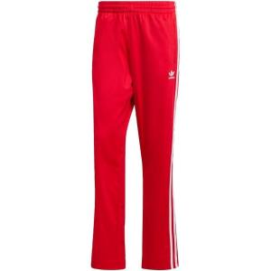 adidas Originals Men’s Firebird Track Pants(Better Scarlet/White)