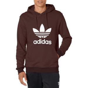 adidas Originals Men’s Graphics Trefoil Series Hoodie(Shadow Brown)
