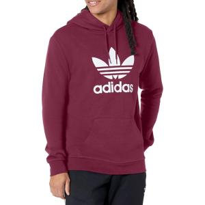 adidas Originals Men’s Graphics Trefoil Series Hoodie(Victory Crimson/White)