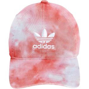 adidas Originals Men’s Originals Relaxed Plus Strapback(Adi Tie Dye Semi Turbo/White)
