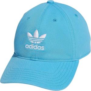 adidas Originals Men’s Originals Relaxed Plus Strapback(Sky Rush Blue/White)