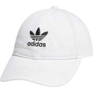 adidas Originals Men’s Originals Relaxed Plus Strapback(White/Black)