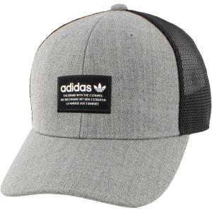 adidas Originals Men’s Originals Trefoil Trucker(Heather Grey)