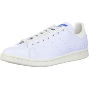 adidas Originals Men’s Stan Smith Sneaker(Cloud White/Cream White/Blue Bird)