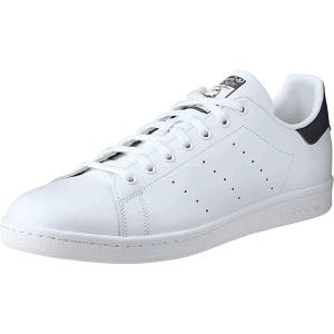adidas Originals Men’s Stan Smith Sneaker(Core White/Core White/Dark Blue)