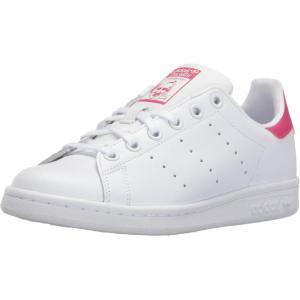 adidas Originals Men’s Stan Smith Sneaker(White/White/Pink)