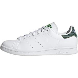 adidas Originals Men’s Stan Smith Sneaker(White/White/Solar Green)