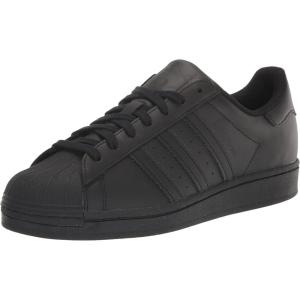 adidas Originals Mens Superstar Classic Low Top Sneaker Shoe(Black/Black/Core Black)
