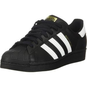 adidas Originals Mens Superstar Classic Low Top Sneaker Shoe(Black/White/Black)