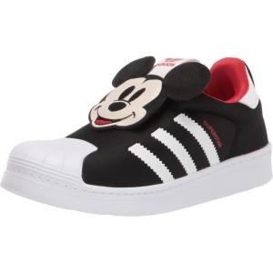 adidas Originals Mens Superstar Classic Low Top Sneaker Shoe(Black/White/Vivid Red)