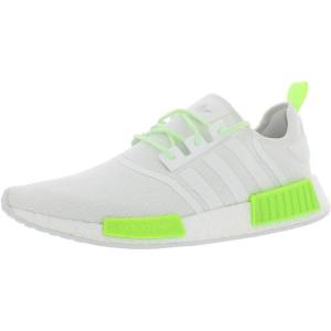 adidas Originals Mens Superstar Classic Low Top Sneaker Shoe(Crystal White/Cloud White/Solar Green)