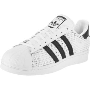 adidas Originals Mens Superstar Classic Low Top Sneaker Shoe(White/Black-black)
