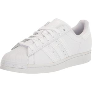 adidas Originals Mens Superstar Classic Low Top Sneaker Shoe(White/White/White)