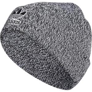 adidas Originals Men’s Trefoil Beanie-Older Model(Black-white/White)
