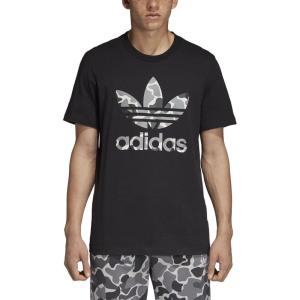 adidas Originals Men’s Trefoil Tee(Black Camo)
