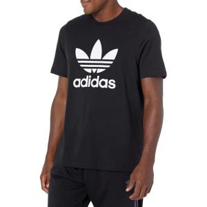 adidas Originals Men’s Trefoil Tee(Black/White)