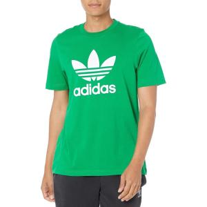 adidas Originals Men’s Trefoil Tee(Green/White)