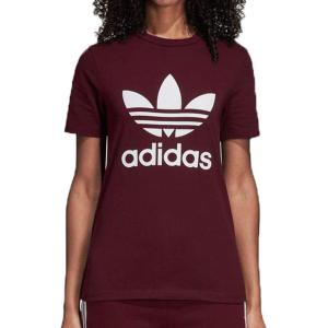 adidas Originals Men’s Trefoil Tee(Maroon)