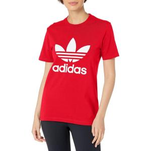 adidas Originals Men’s Trefoil Tee(Scarlet)