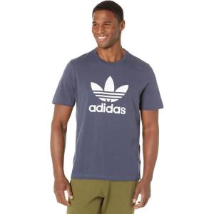 adidas Originals Men’s Trefoil Tee(Shadow Navy/White)