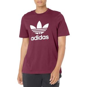 adidas Originals Men’s Trefoil Tee(Victory Crimson/White)