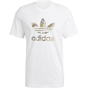 adidas Originals Men’s Trefoil Tee(White/Wild Pine Melange/Multicolor)