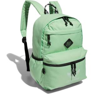 adidas Originals Trefoil 2.0 Backpack, Jersey Onix Grey, One Size(Glory Mint Green/White)