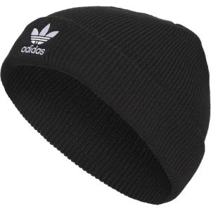 adidas Originals Unisex Kid’s Trefoil Beanie(Black/White 23)