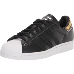 adidas Originals Unisex-Child Superstar Legacy Sneaker(Black/Black/Team Colleg Gold)