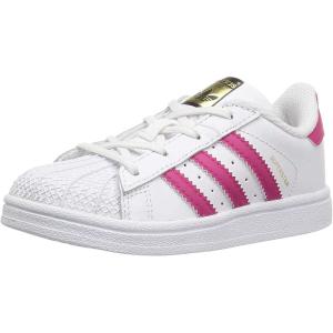 adidas Originals Unisex-Child Superstar Legacy Sneaker(White/Bold Pink/White)