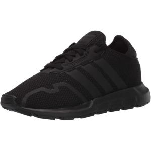 adidas Originals Unisex-Child Swift Essential Sneaker(Black/Black/Black)
