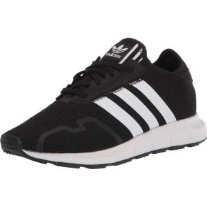 adidas Originals Unisex-Child Swift Essential Sneaker(Black/White/Black)
