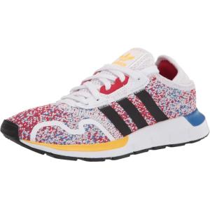 adidas Originals Unisex-Child Swift Essential Sneaker(White/Black/Blue)