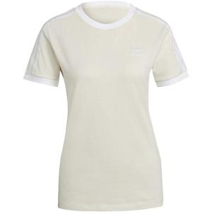 adidas Originals Women’s 3-Stripes Tee(Wonder White)