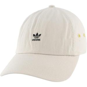 adidas Originals Women’s Mini Logo Relaxed Adjustable Cap(Clear Brown/Black)