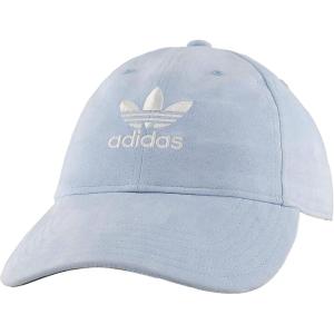 adidas Originals Women’s Originals Relaxed Plus Strapback(Aero Blue Suede/White)