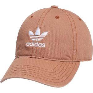 adidas Originals Women’s Originals Sleek Strapback(Clay Strata Brown/White)