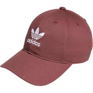 adidas Originals Women’s Originals Sleek Strapback(Quiet Crimson Purple/White)