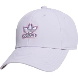 adidas Originals Women’s Originals Sleek Strapback(Silver Dawn Grey/Shadow Violet)