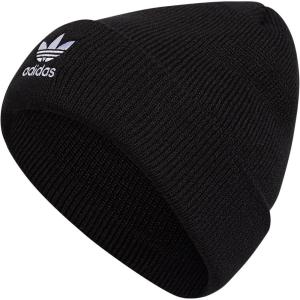 adidas Originals Women’s Trefoil Beanie(Black/White 2)