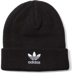 adidas Originals Women’s Trefoil Beanie(Black/White 3)
