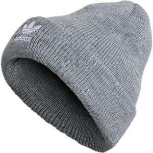 adidas Originals Women’s Trefoil Beanie(Heather Grey)