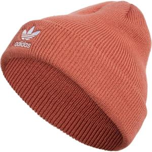 adidas Originals Women’s Trefoil Beanie(Magic Earth Red/White)
