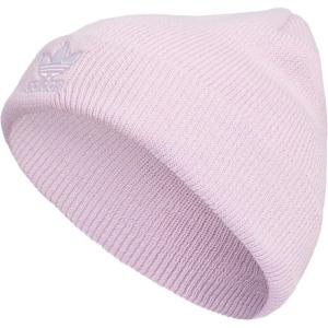 adidas Originals Women’s Trefoil Beanie(Orchid Fusion Purple/White)