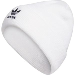 adidas Originals Women’s Trefoil Beanie(White/Black 2)