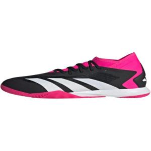 adidas Unisex Accuracy.3 Low Firm Ground Soccer Shoe(Black/White/Team Shock Pink 2)