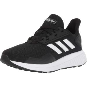 adidas Unisex Child Duramo 9 WIDE(Black/White)